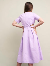 Lilac Alicia Midi Dress