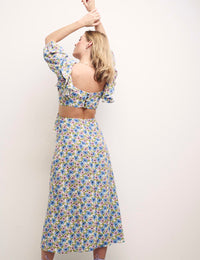 Floral Dani Midi Dress