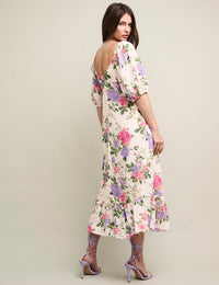 Floral Darcie Midi Dress