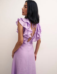 Lilac Coco Midi Dress