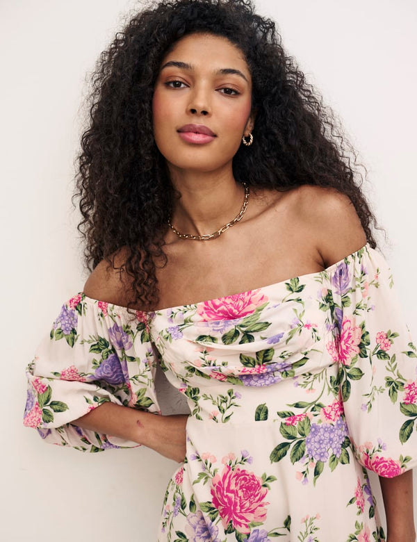 Floral Maxine Midaxi Dress