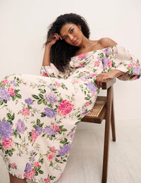 Floral Maxine Midaxi Dress
