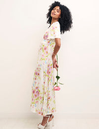 Floral Bridesmaids Erin Midaxi Dress