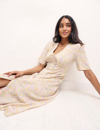 Ditsy Floral Alexa Midi Dress