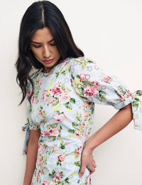 Floral Esme Broderie Midi Dress