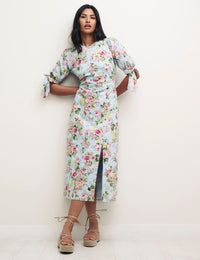 Floral Esme Broderie Midi Dress