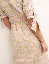 Floral Esme Broderie Midi Dress