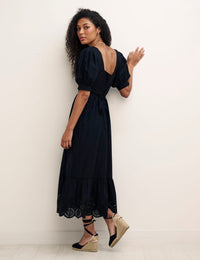 Black Isla Midaxi Dress