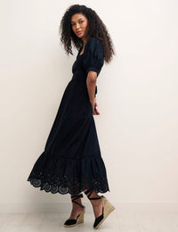 Black Isla Midaxi Dress