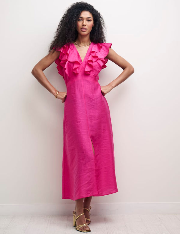 Pink Coco Midaxi Dress