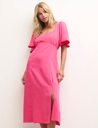 Pink Dee Dee Midi Dress