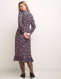 Floral Cecile Midi Dress