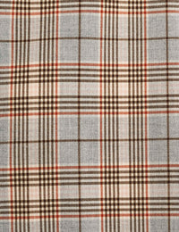 Check Pinafore Mini Dress