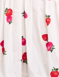 Strawberry Print Vienna Mini Dress