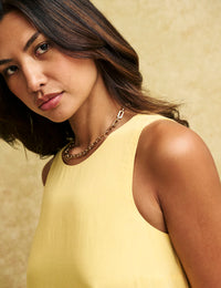 Yellow Betty Aline Shift Dress