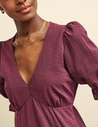 Plum Delilah Midi Tea Dress