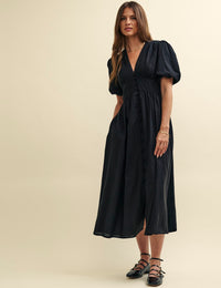 Black Starlight Midaxi Dress