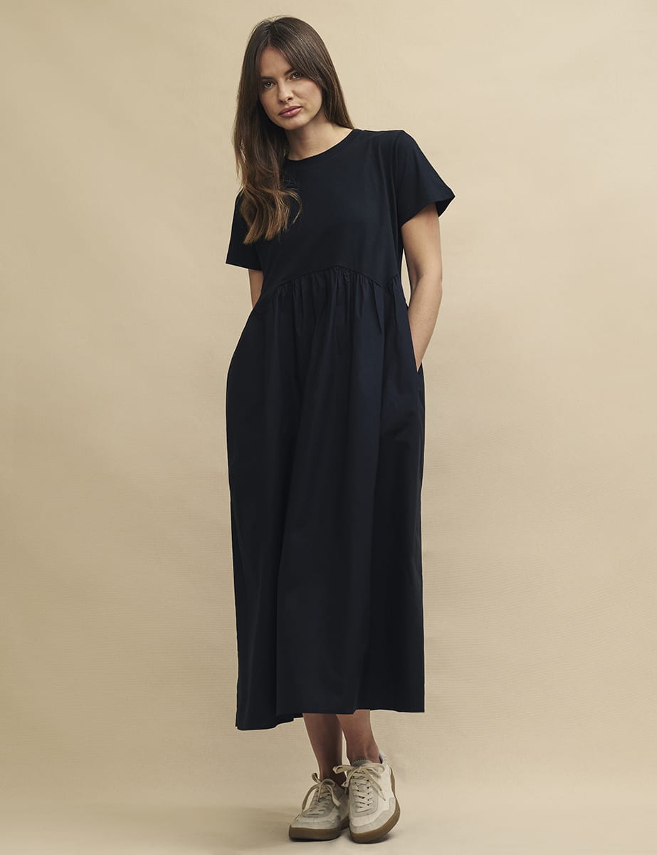 Jersey Dress White Stuff Cotton Dresses Black Jersey Maine Midi Dress Jersey Dress White Stuff Cotton Dresses Black Jersey Maine Midi Dress