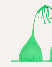 Green Georgina Bikini Top