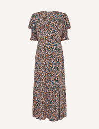 Harper Ditsy Maternity Luna Midi Dress