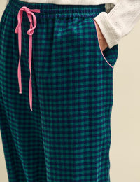 Green Check Pyjama Trousers