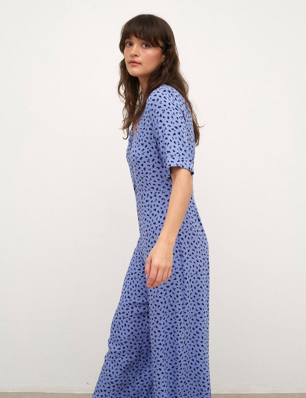 Hattie Fruit Blue Sharona Jumpsuit