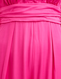 Pink Puff Sleeve Melita Jumpsuit