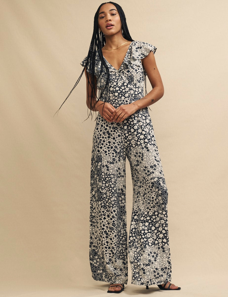 amachi front pocket jump suit 21ss