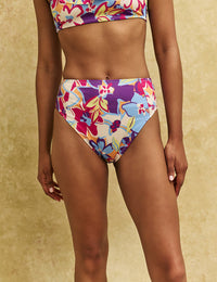 Tropical Floral Maeby Bikini Bottom