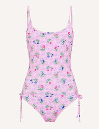 Purple Floral Lindsey Swimsuit