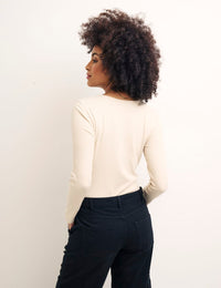 Cream Long Sleeve Carson Body