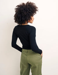 Black Long Sleeve Carson Body