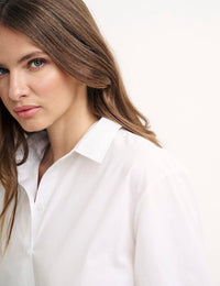 Plain White Sunday Shirt