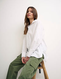 Plain White Sunday Shirt