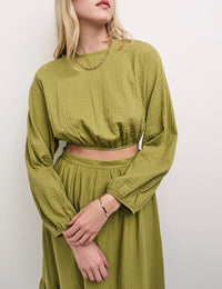 Khaki Green Bonnie Top