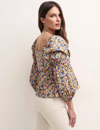 Floral Smock Top