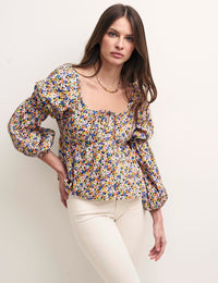 Floral Smock Top