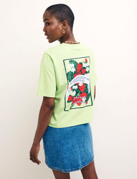 Green SS Cameron Boyfriend Tee